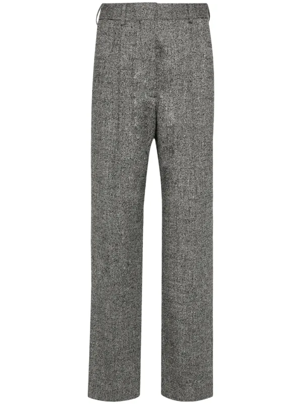 BLAZÉ Milano Fox Trousers in Grey