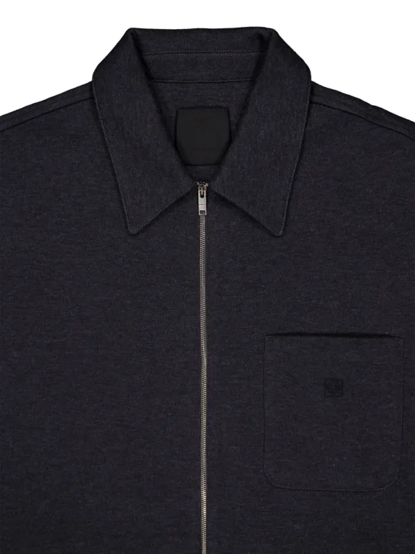 Givenchy ジップ シャツ | グレー | FARFETCH JP