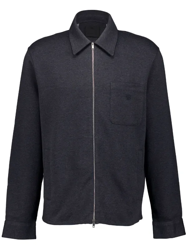 Givenchy ジップ シャツ | グレー | FARFETCH JP
