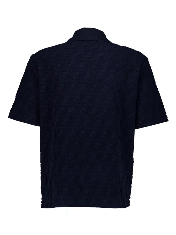 FENDI ロゴ Tシャツ | ブルー | FARFETCH JP