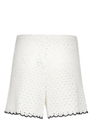 【ZIMMERMANN】ショートパンツ ZIMMERMANN ZIMMERMANN フローラル ショートパンツ | ブルー | FARFETCH JP