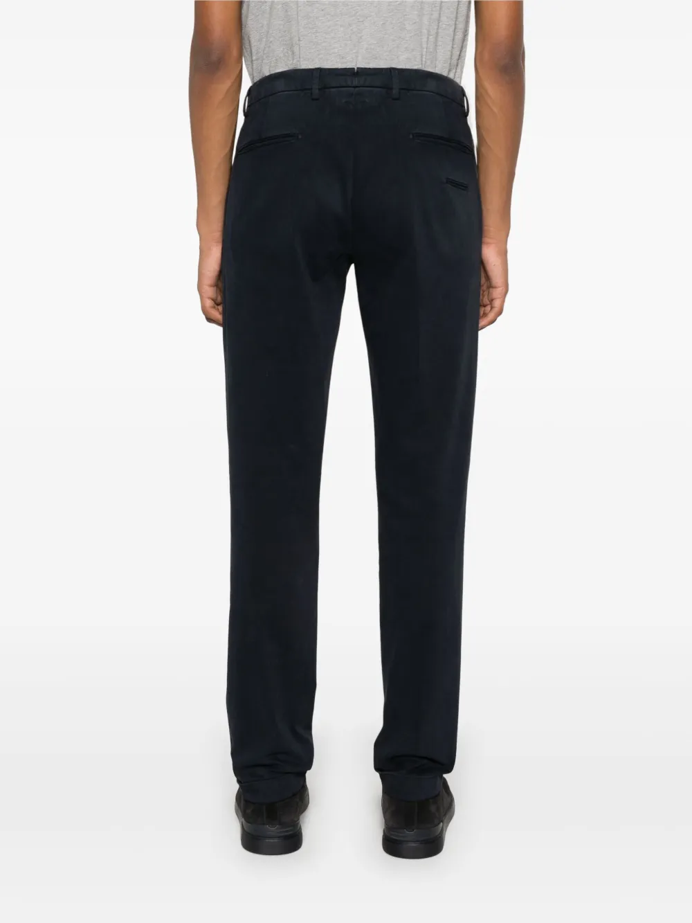 Briglia 1949 Skinny katoenen chino Blauw