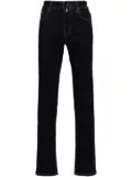 Jacob Cohën logo-patch jeans - Blue