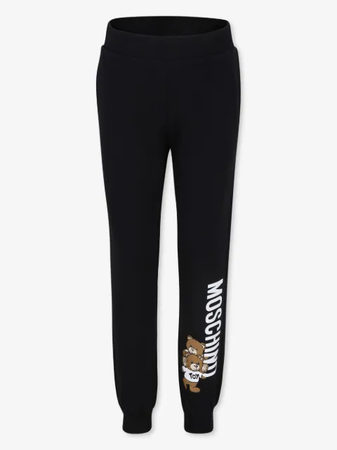 Moschino Kids pants con motivo Teddy Bear