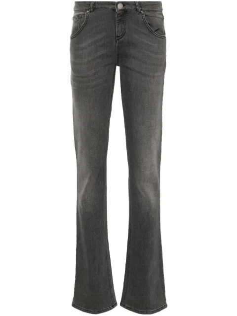 Blumarine logo-plaque jeans