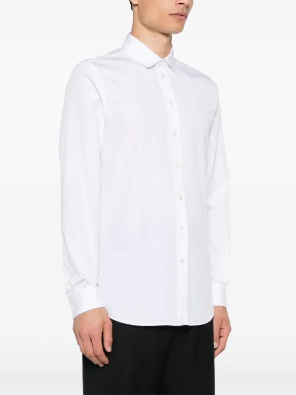 MOSCHINO 長袖シャツ ホワイト Sweatshirt Crew-Neck Man MOSCHINO V1A1788 White with Logo