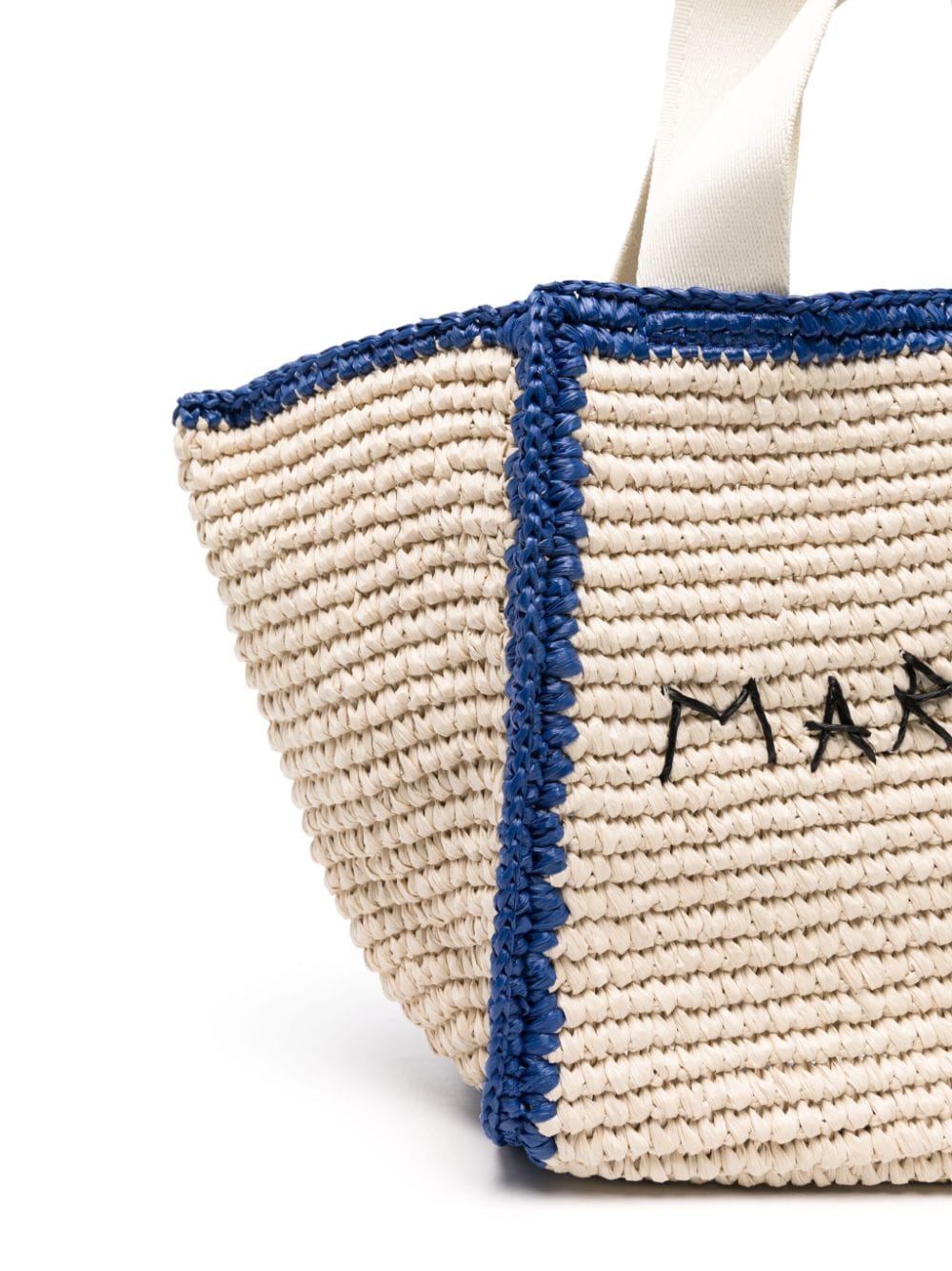 MARNI SILLO INTERWOVEN-DESIGN TOTE BAG 