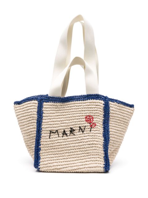 Cheap Marni Sillo interwoven-design tote bag Women