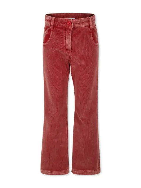 ETRO KIDS Calça com logo bordado