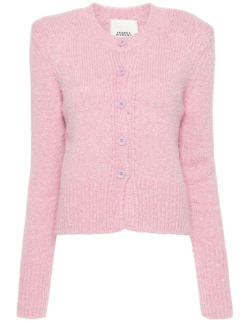 ISABEL MARANT Kathlen crew-neck cardigan Women