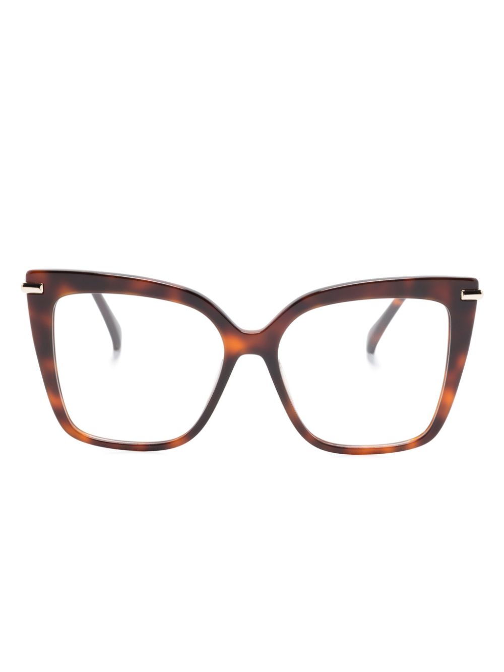 tortoiseshell cat-eye glasses