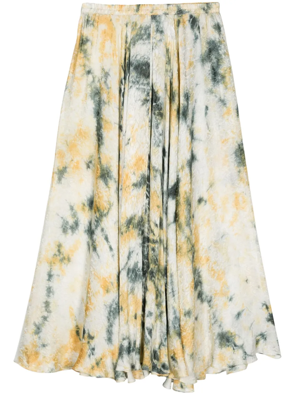 Mes Demoiselles Ina maxi-rok Geel