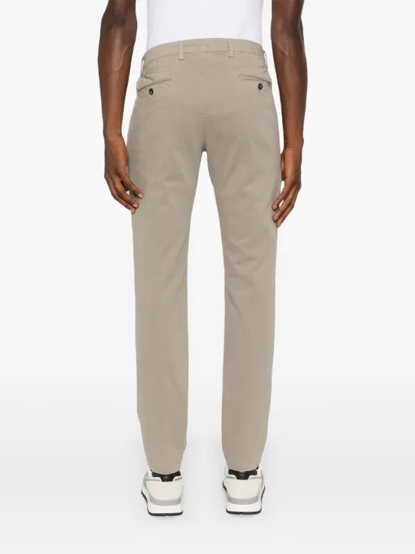 Briglia 1949 slim-cut Chino Trousers Neutrals FARFETCH IN