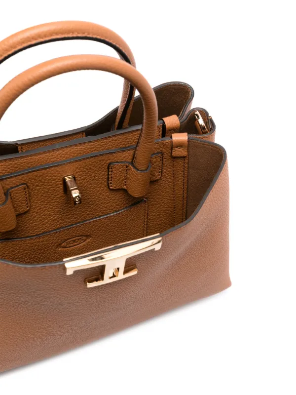 TOD'S★T ロゴ レザー ハンドバッグ TOD'S TODS トッズ ハンドバッグ ミニ APA 2 MANICI MINI TRAC