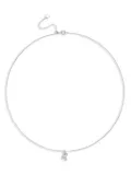 Maria Black 14kt white gold Temple diamond necklace - Silver