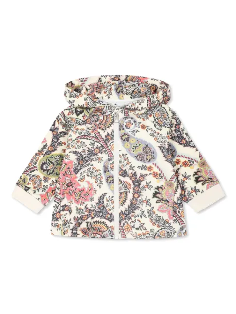 ETRO KIDS كارديغان قطن بطبعة بيزلي