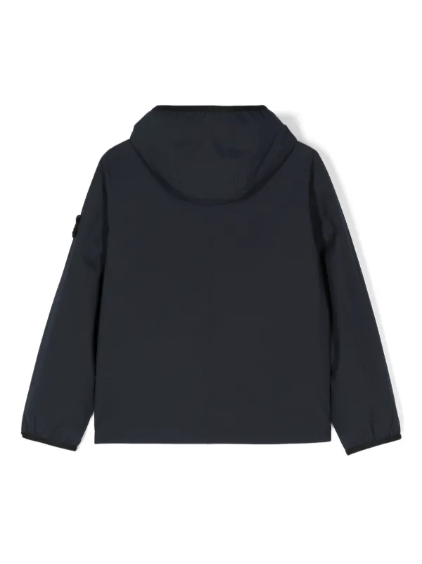 STONE  JUNIOR ブラックジャケット STONE ISLAND JUNIOR jacket Black boys