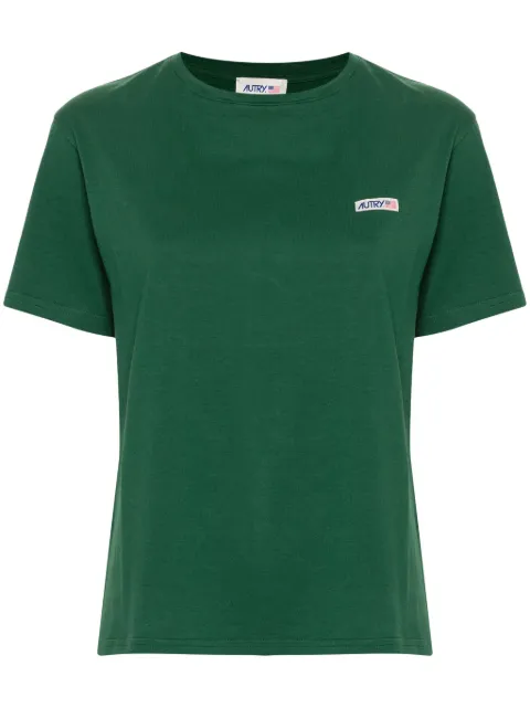 Autry logo-tag cotton T-shirt
