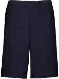 Givenchy wool-poplin Bermuda shorts - Blue