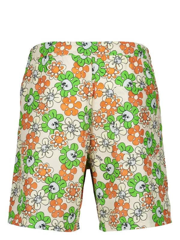 【送料&関税込】Marni Printed Shorts Marni Floral graphic-print Swim Shorts | Green | FARFETCH