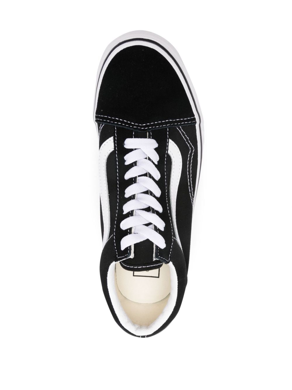 Shop Vans Old Skool Stackform Sneakers In Black