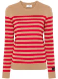 Elisabetta Franchi striped sweater - Brown