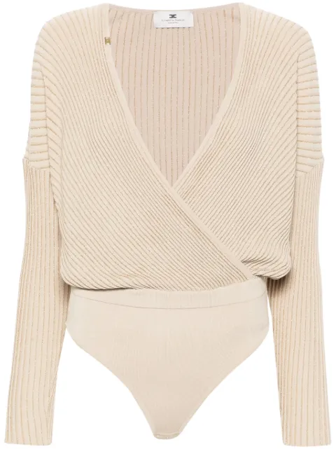 Elisabetta Franchi Body con placca logo