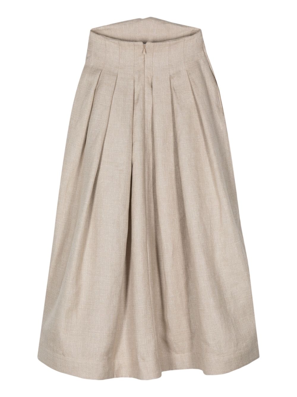 Shop Concepto June Maxi Skirt In Neutrals