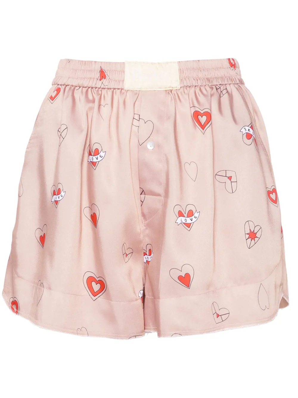 Parlor Glam Shorts In Neutrals