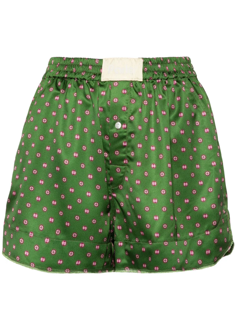 Parlor Glam shorts | Green | Image 1