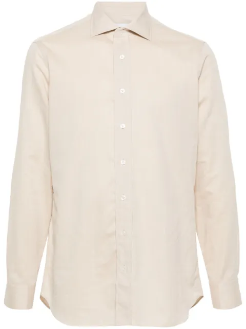 Lardini chemise à col pointu