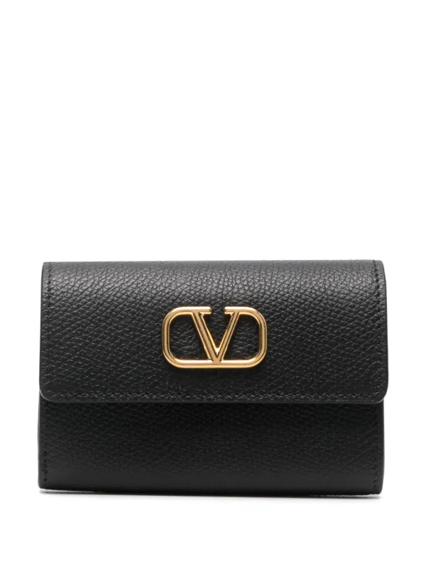 Valentino Garavani Vロゴ シグネチャー 財布 | ブラック