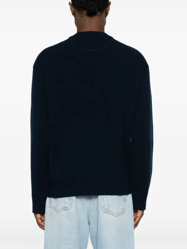 Valentino Garavani embroidered-logo Knitted Jumper | Blue