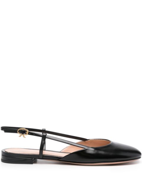 Gianvito Rossi leather ballet flats Women