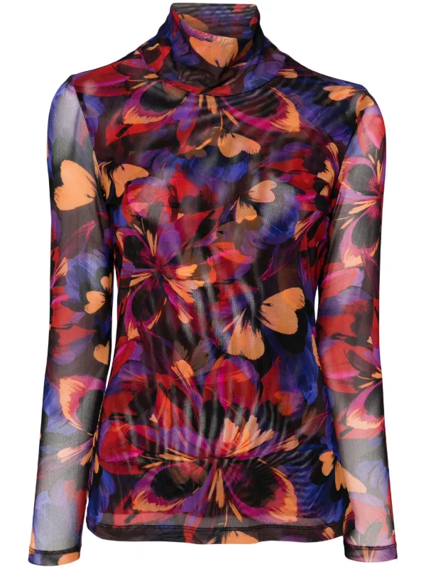 Johnny Was Eclipse Blooms トップ | パープル | FARFETCH JP