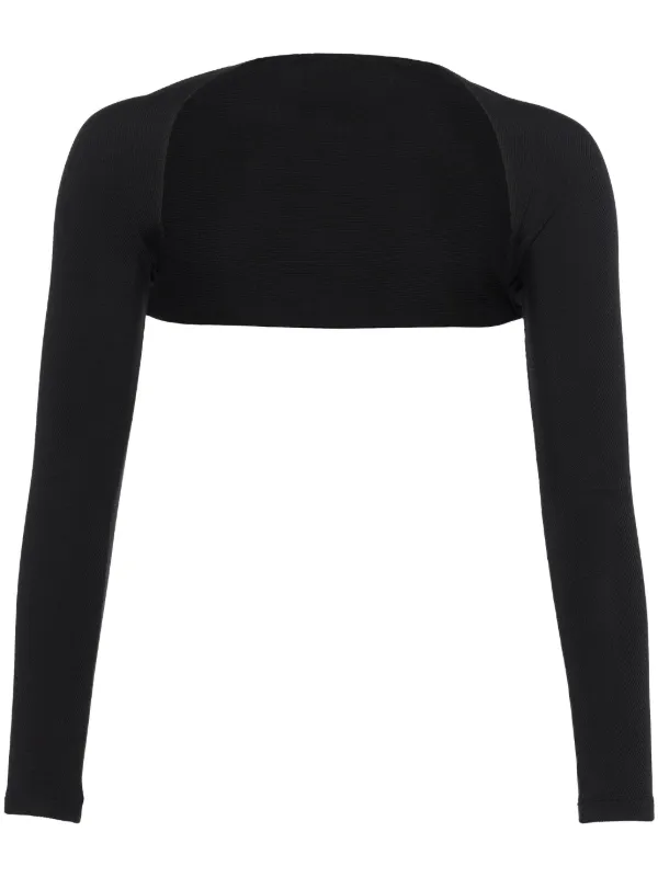 ERES Pietra long sleeve Shrug Black FARFETCH CA