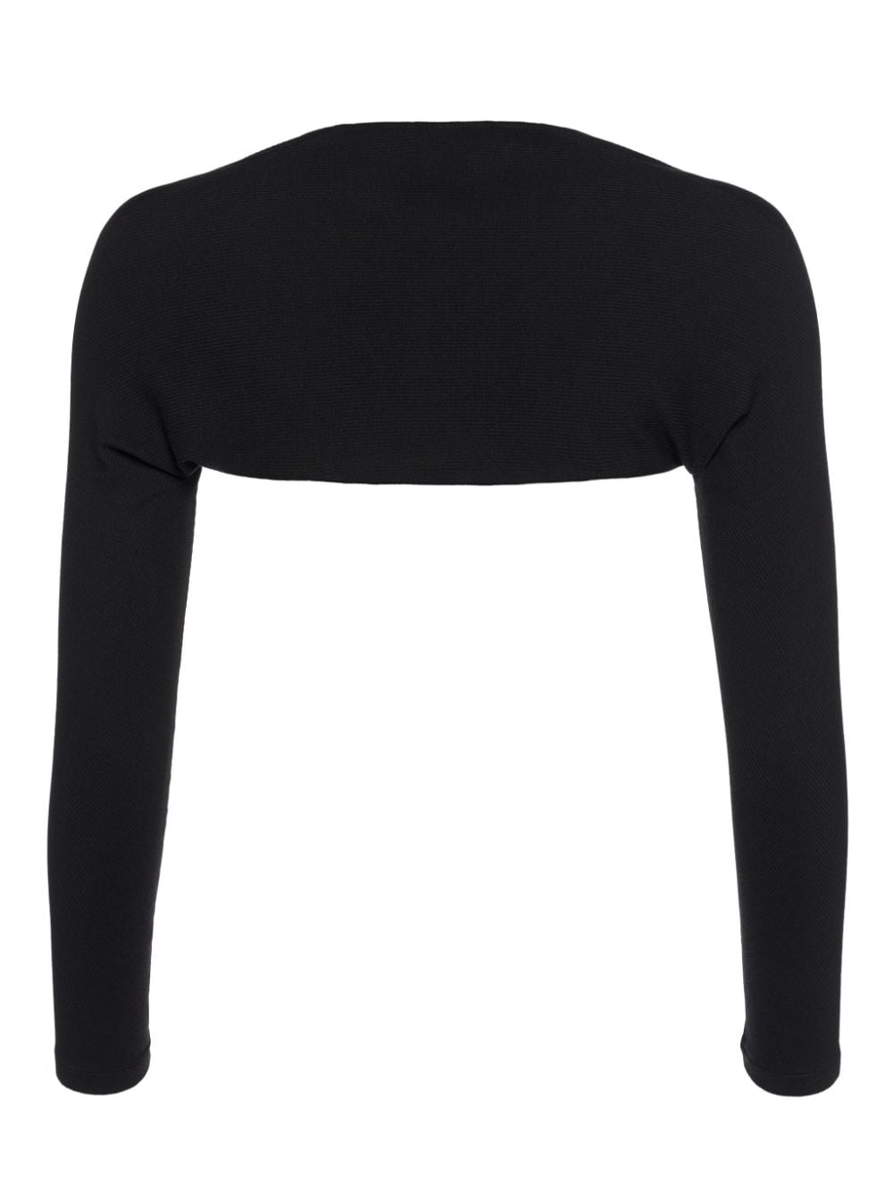 Shop Eres Pietra Long-sleeve Shrug In Black