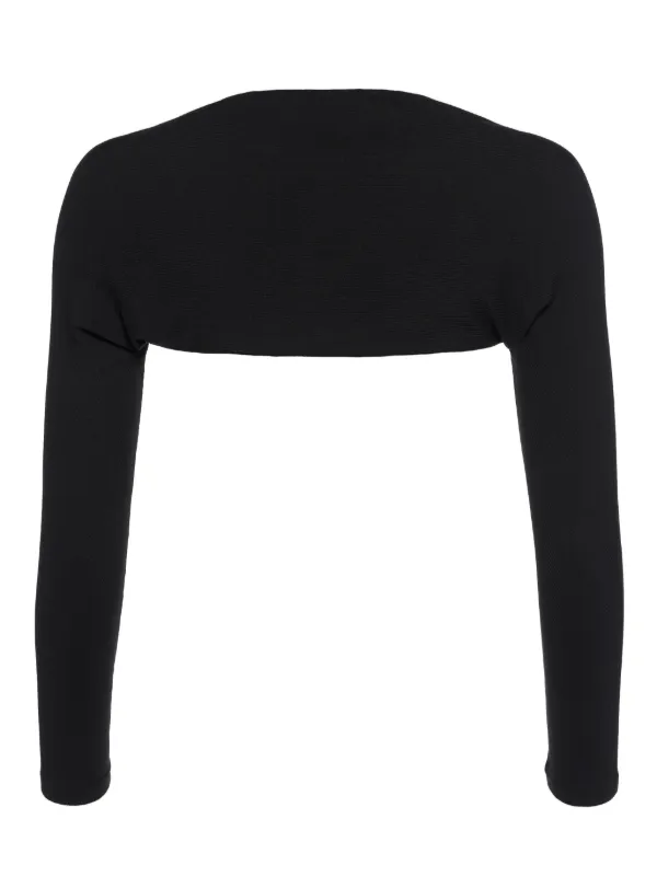 ERES Pietra long-sleeve Shrug | Black | FARFETCH