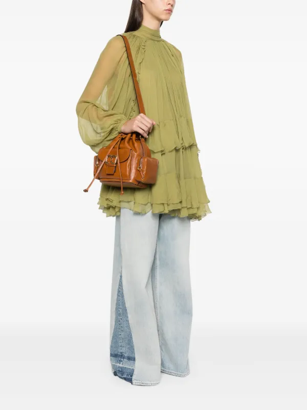 Chloé Camera Bucket Bag | Brown | FARFETCH