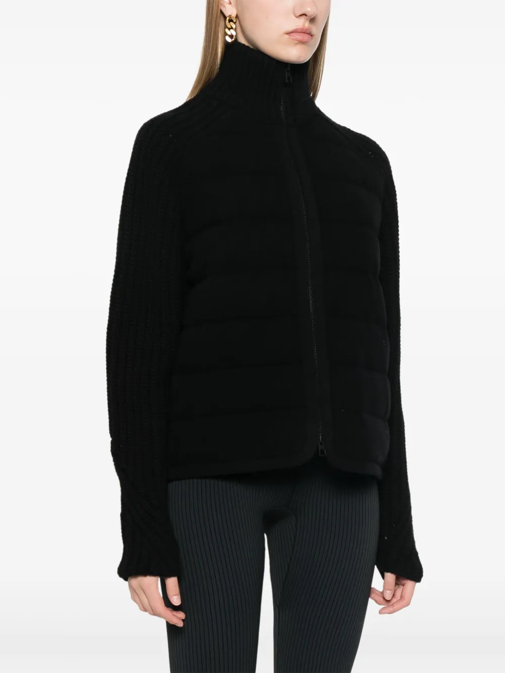 Moncler Tricot Cardigan | Black | FARFETCH