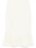 Moncler tricot midi skirt - Neutrals