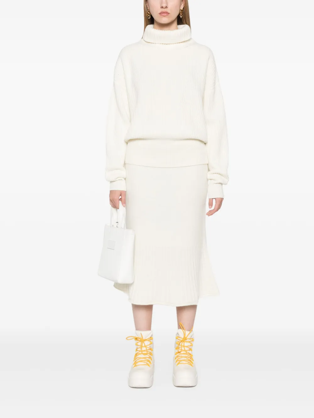 Moncler Dolcevita trui - Beige