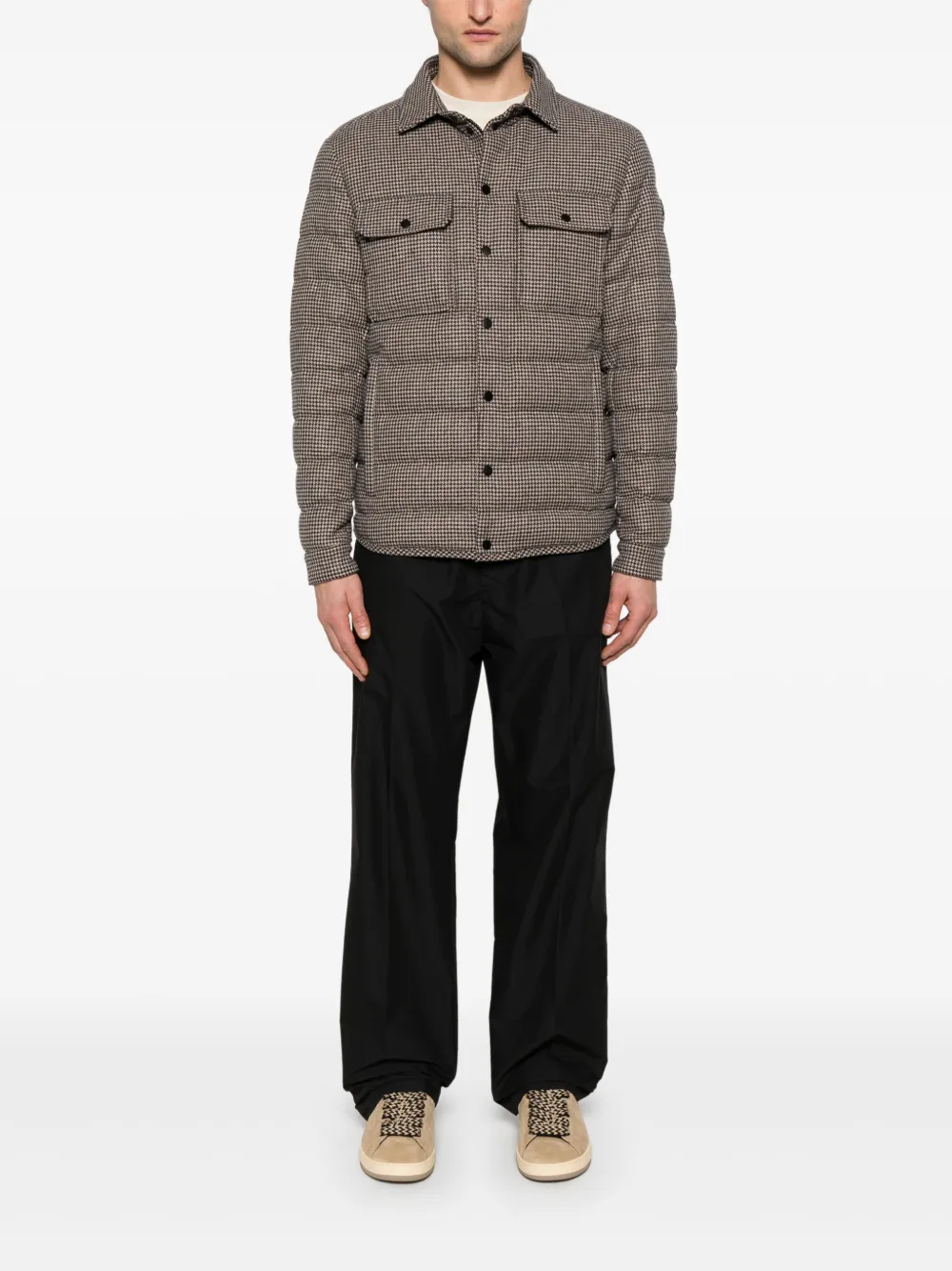 Moncler Gasserhof shirtjack - Bruin