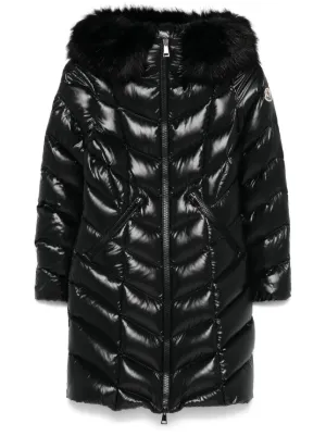 Moncler Barbel ダウンコート | ブラック | FARFETCH JP