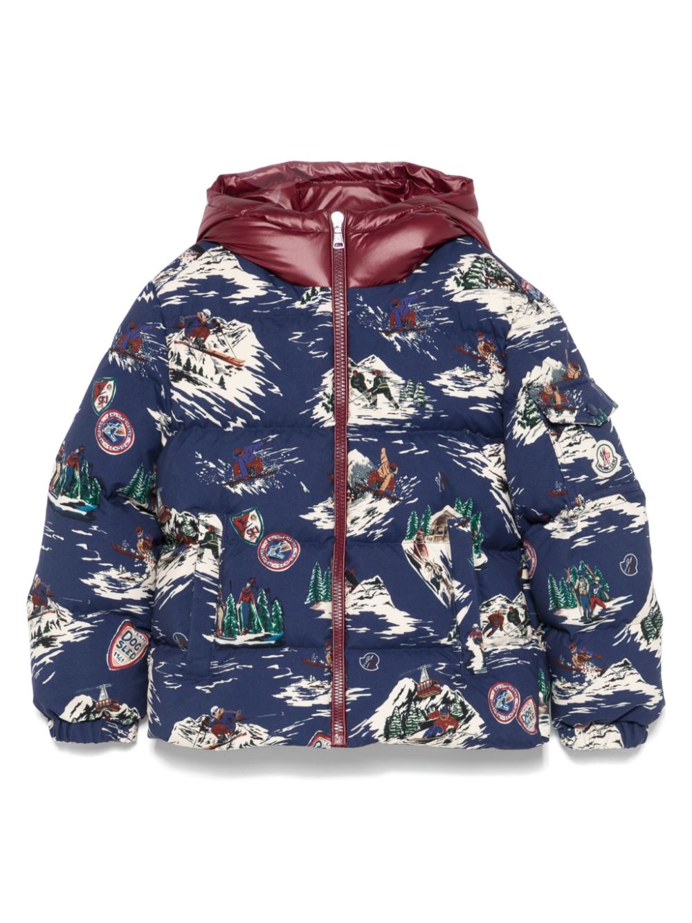 Moncler Enfant Sigfrid jack Blauw