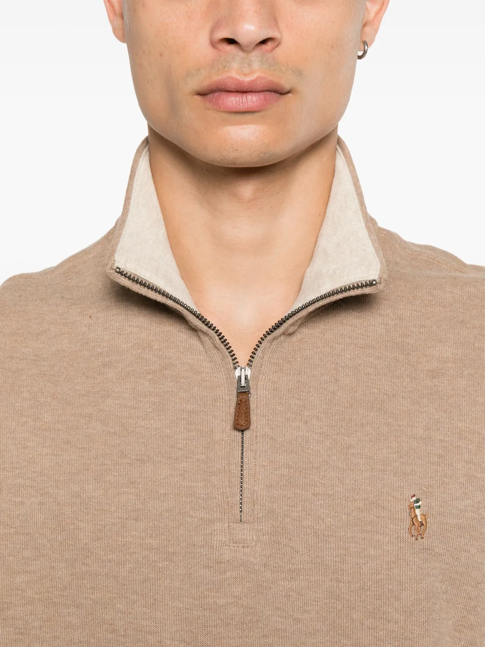 Polo Ralph Lauren Sweater met borduurwerk Beige