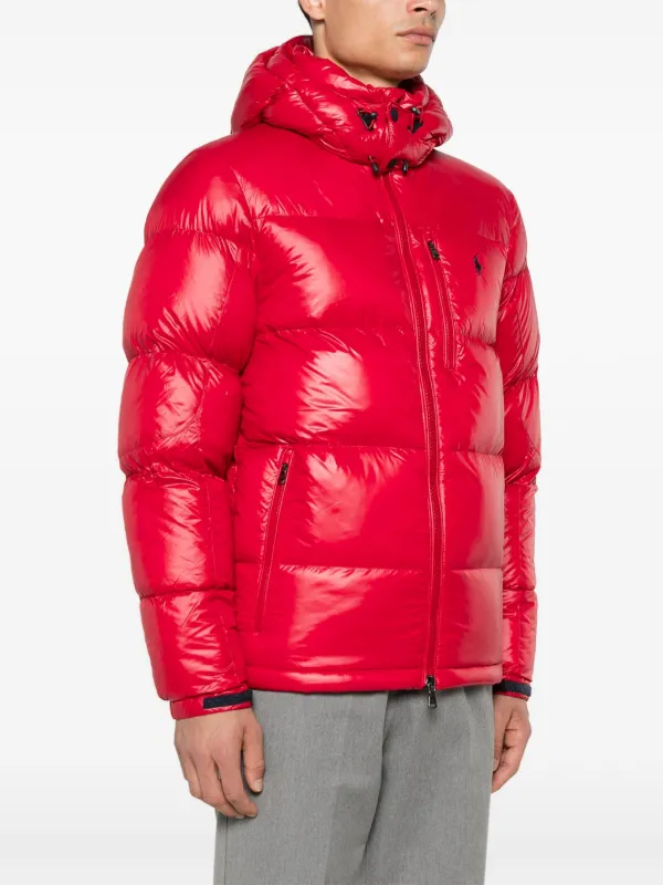 Polo Ralph Lauren The Gorham Puffer Jacket Red FARFETCH UK