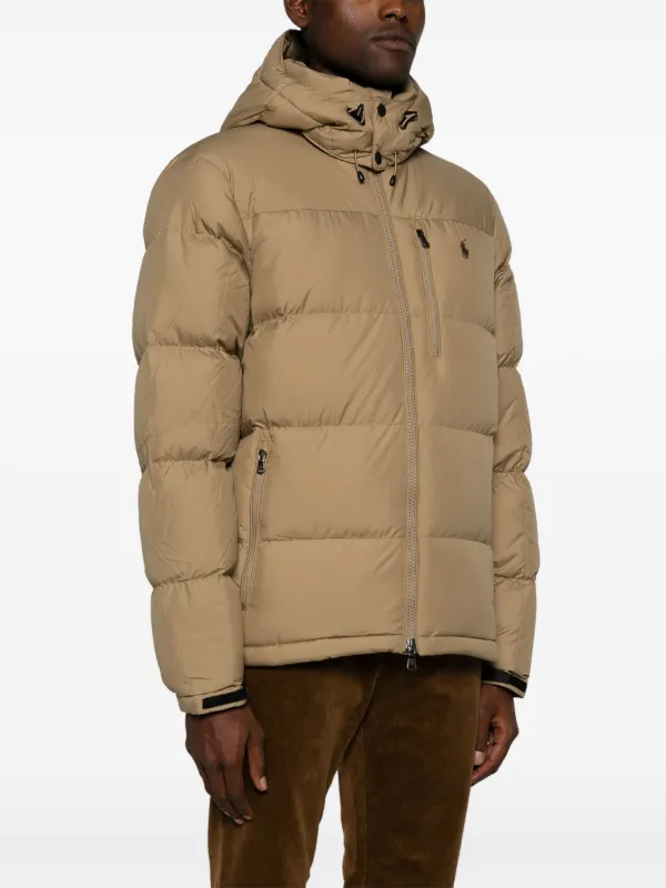 Polo Ralph Lauren El Cap Puffer Jacket Brown FARFETCH TR