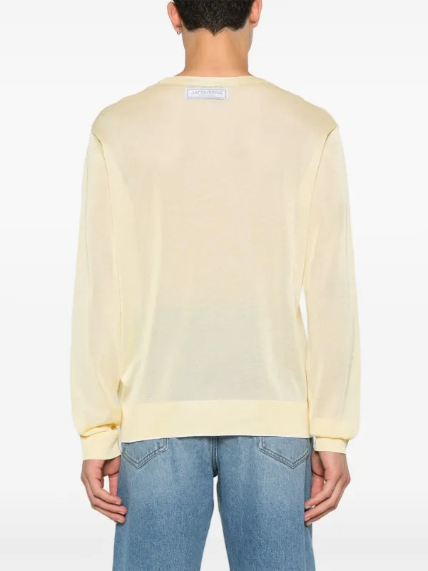 スウェット・トレーナー Jacquemus Logo Patch Crewneck Sweatshirt Jacquemus Logo Patch Crewneck Sweatshirt Jacquemus