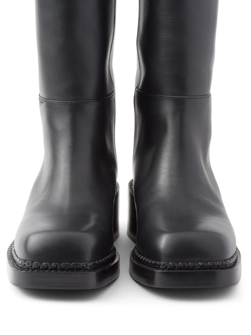 Prada ロングブーツ | ブラック | FARFETCH JP